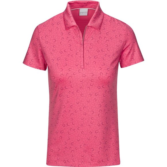 DUNNING D2S22K272 NORA ZIP PERFORMANCE POLO Rosetta Size M (New) - Picture 1 of 9